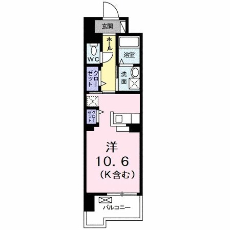 グランクリュ佐古　ＥＡＳＴの物件間取画像